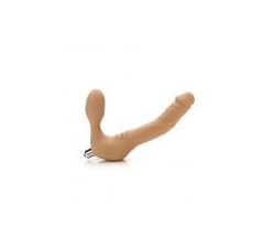 Realdoe Slim Silicone Vibrator - Beige  